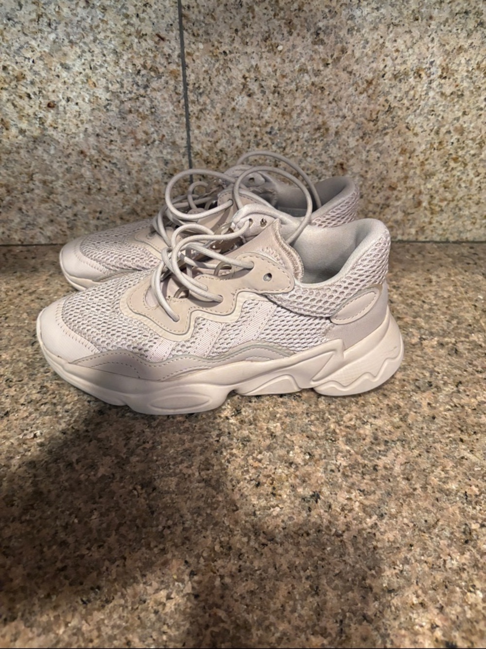 adidas Neutral Beige OZWEEGO Sneakers - Picture 7 of 10